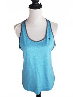 Sporty Racerback Champion Womens Powertrain Tank Top Size M